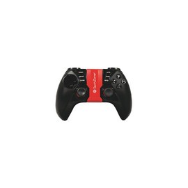 GamePad universal TechZone para smartphone, Bluetooth. Color negro/rojo.